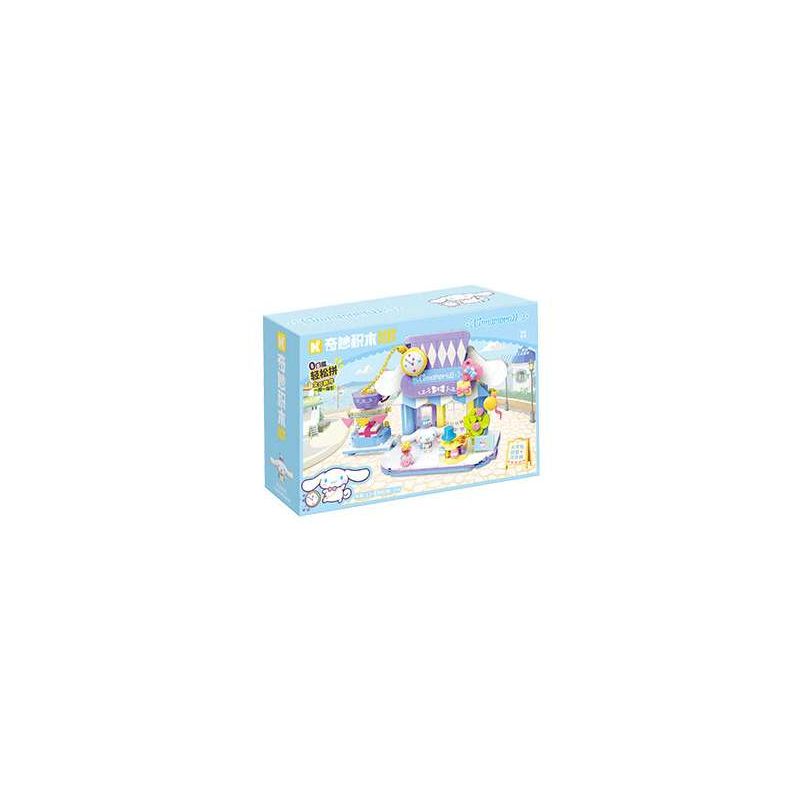 Keeppley K20892 Xếp hình lắp ráp ghép mô hình Chế độ xem phố Sanrio Phần 2: Cửa hàng tạp hóa sáng tạo dành cho chú chó tai to