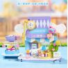 Keeppley K20892 Xếp hình lắp ráp ghép mô hình Chế độ xem phố Sanrio Phần 2: Cửa hàng tạp hóa sáng tạo dành cho chú chó tai to