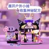 Keeppley K20893 Xếp hình lắp ráp ghép mô hình Sanrio Street View Phần 2: Cửa hàng hương liệu bí ẩn Kuromi