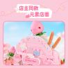 Keeppley K20894 Xếp hình lắp ráp ghép mô hình Chế độ xem phố Sanrio Phần 2: Cửa hàng bánh Biano Sweetheart
