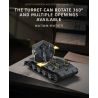12GO 97017 BÁNH QUẾ E-100 1:28 tỷ lệ 1:28 bộ đồ chơi xếp lắp ráp ghép mô hình Military Army E-100 WT Quân Sự Bộ Đội 2036 khối