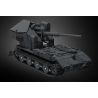 12GO 97017 BÁNH QUẾ E-100 1:28 tỷ lệ 1:28 bộ đồ chơi xếp lắp ráp ghép mô hình Military Army E-100 WT Quân Sự Bộ Đội 2036 khối
