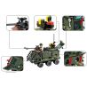 Enlighten 814 Qman 814 non  XE BỌC THÉP NHỎ bộ đồ chơi xếp lắp ráp ghép mô hình Military Army COMBATZONES ARMORED Quân Sự Bộ Đội 167 khối