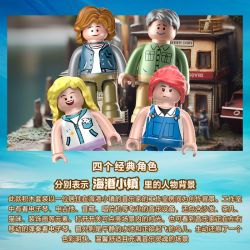 POPBRIX VP10011 Music Studio Xếp hình lắp ráp ghép mô hình Cảng: Phòng thu âm nhạc