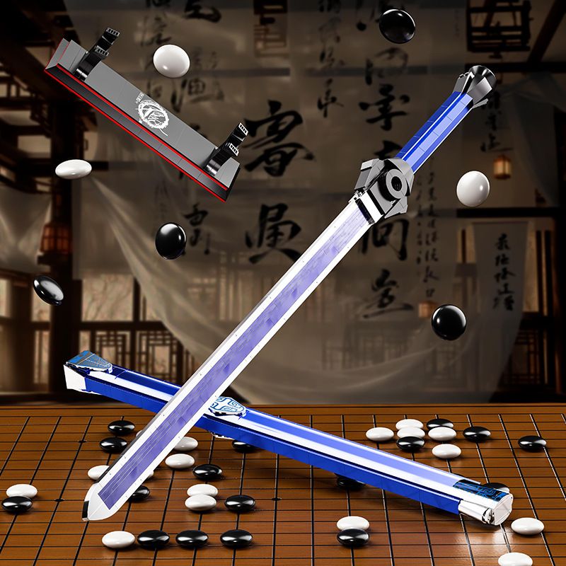 Boda BD8012 Xếp hình lắp ráp ghép mô hình Vẽ kẻ xấu ở giang hồ: Ji Ruxue Su Xinjian