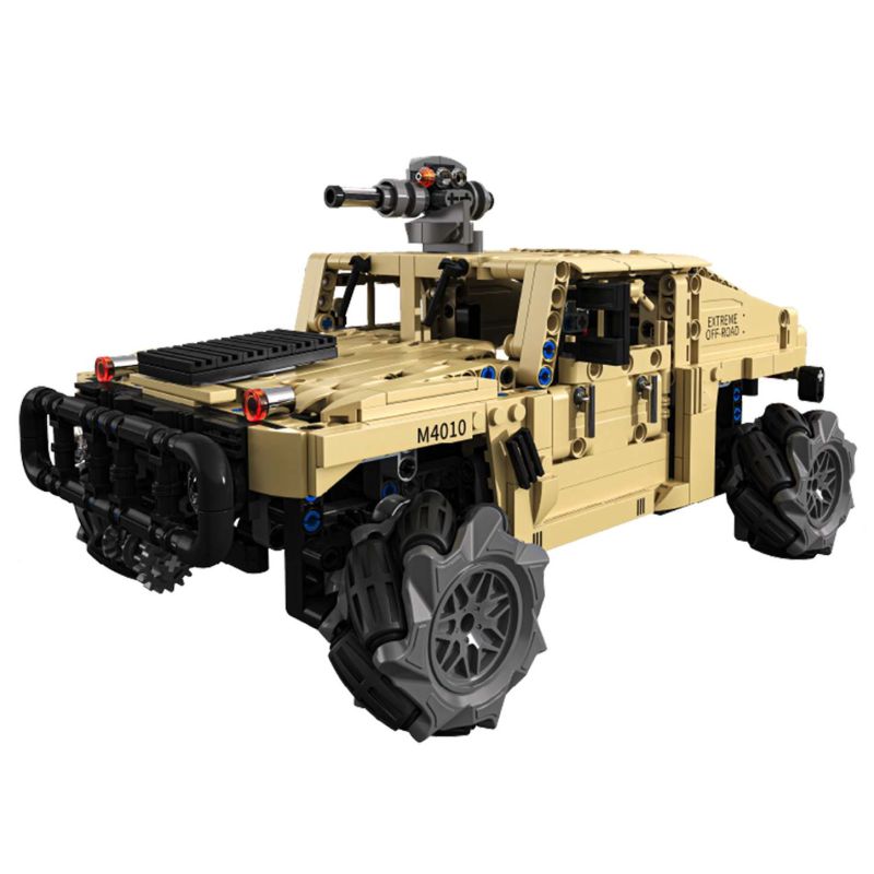 Takuki T1117 Xếp hình lắp ráp ghép mô hình Xe địa hình bọc thép HM xe drift 1:12