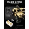 Takuki T1117 Xếp hình lắp ráp ghép mô hình Xe địa hình bọc thép HM xe drift 1:12