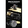 Takuki T1117 Xếp hình lắp ráp ghép mô hình Xe địa hình bọc thép HM xe drift 1:12