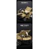 Takuki T1117 Xếp hình lắp ráp ghép mô hình Xe địa hình bọc thép HM xe drift 1:12