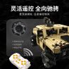 Takuki T1117 Xếp hình lắp ráp ghép mô hình Xe địa hình bọc thép HM xe drift 1:12