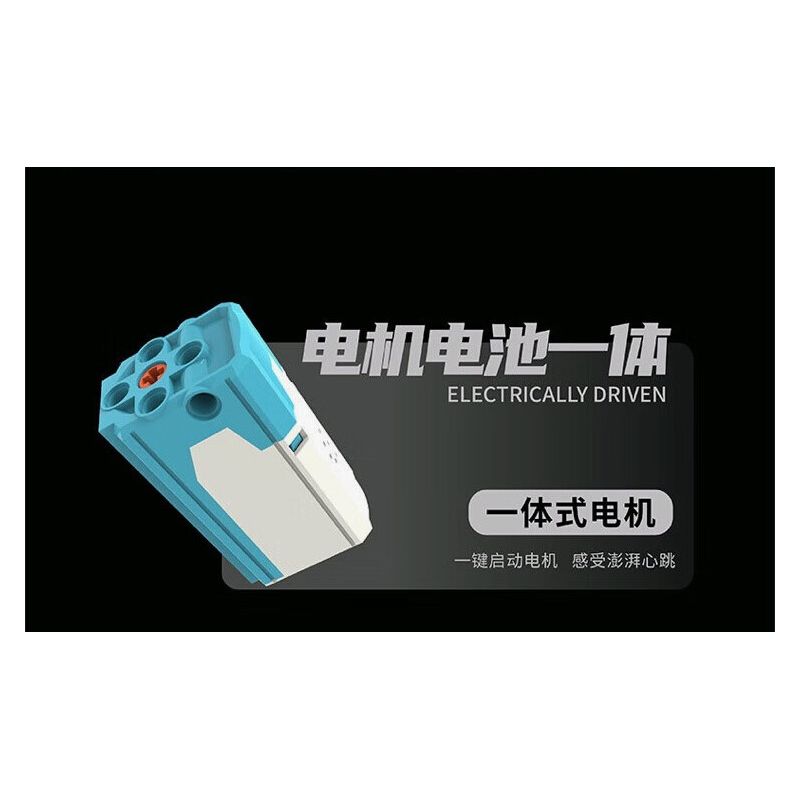 Takuki T5011 V8-Turbine Engine Xếp hình lắp ráp ghép mô hình Động cơ V8