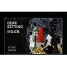 Takuki T5011 V8-Turbine Engine Xếp hình lắp ráp ghép mô hình Động cơ V8