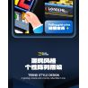 GULY 60542 Creative Fruit Arcade Xếp hình lắp ráp ghép mô hình Máy đánh bạc Rock and Roll hoài cổ