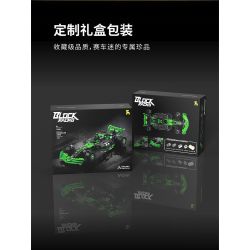 Takuki T4018 Xếp hình lắp ráp ghép mô hình Đua xe công thức 1 1:12