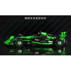 Takuki T4018 Xếp hình lắp ráp ghép mô hình Đua xe công thức 1 1:12