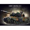 Le Yi 66097 Leoparo 2A6 Tank Xếp hình lắp ráp ghép mô hình Xe tăng chiến đấu chủ lực Leopard 2A6
