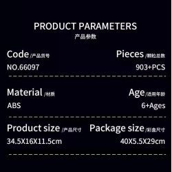 Le Yi 66097 Leoparo 2A6 Tank Xếp hình lắp ráp ghép mô hình Xe tăng chiến đấu chủ lực Leopard 2A6