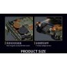 Le Yi 66097 Leoparo 2A6 Tank Xếp hình lắp ráp ghép mô hình Xe tăng chiến đấu chủ lực Leopard 2A6