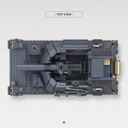 ThirdParty 300023 Sturmpanzer II Bison Xếp hình lắp ráp ghép mô hình Pháo tự hành Bison II 1:35