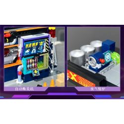 iambrick 40104 Cyber Repair City Xếp hình lắp ráp ghép mô hình Thành phố bảo trì mạng