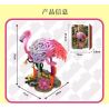 iambrick 31104 Dance of Feathers Xếp hình lắp ráp ghép mô hình Vũ điệu lửa lông chim hồng hạc