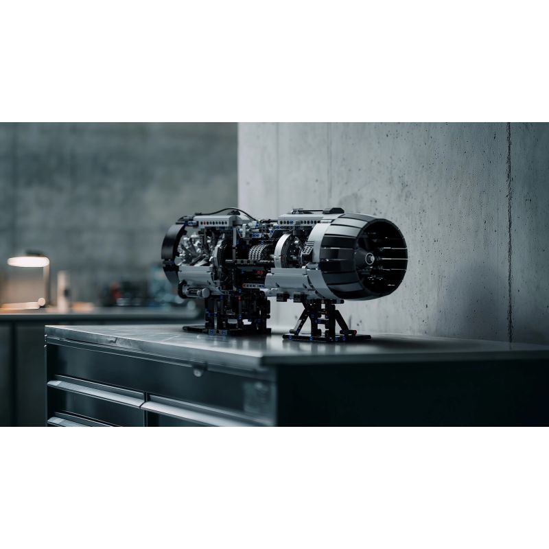 Nifeliz NF10317 Turbofan Engine Xếp hình lắp ráp ghép mô hình động cơ phản lực cánh quạt