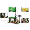 Enlighten 809 Qman 809 non  TẤN CÔNG ĐỘT NHẬP bộ đồ chơi xếp lắp ráp ghép mô hình Military Army COMBATZONES DETECTION OF MILITARY Quân Sự Bộ Đội 285 khối