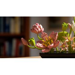 Nifeliz NF10334 Lotus Xếp hình lắp ráp ghép mô hình hoa sen