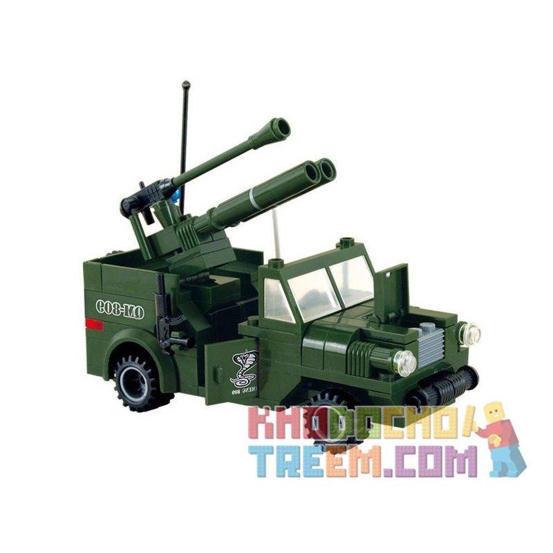 Enlighten 809 Qman 809 non  TẤN CÔNG ĐỘT NHẬP bộ đồ chơi xếp lắp ráp ghép mô hình Military Army COMBATZONES DETECTION OF MILITARY Quân Sự Bộ Đội 285 khối