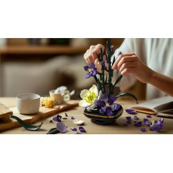 Nifeliz NF10332 Gladiolus Flower Xếp hình lắp ráp ghép mô hình cây lai ơn