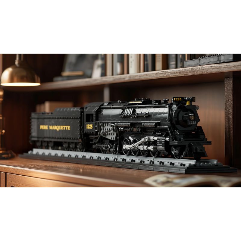 Nifeliz NF10323 Pere Marquette Xếp hình lắp ráp ghép mô hình Polar Express Pere Marquette 1225