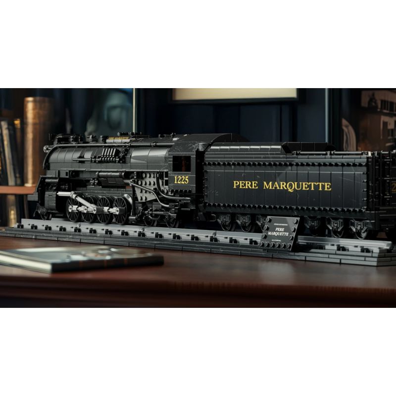 Nifeliz NF10323 Pere Marquette Xếp hình lắp ráp ghép mô hình Polar Express Pere Marquette 1225