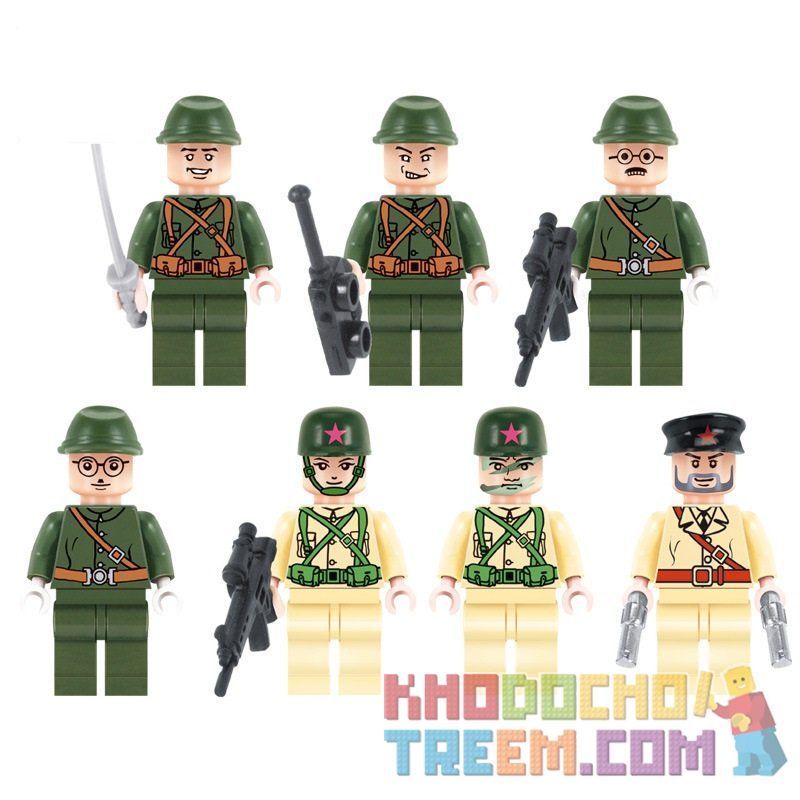 Enlighten 809 Qman 809 non  TẤN CÔNG ĐỘT NHẬP bộ đồ chơi xếp lắp ráp ghép mô hình Military Army COMBATZONES DETECTION OF MILITARY Quân Sự Bộ Đội 285 khối