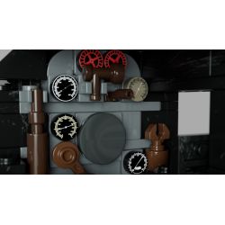 Nifeliz NF10323 Pere Marquette Xếp hình lắp ráp ghép mô hình Polar Express Pere Marquette 1225