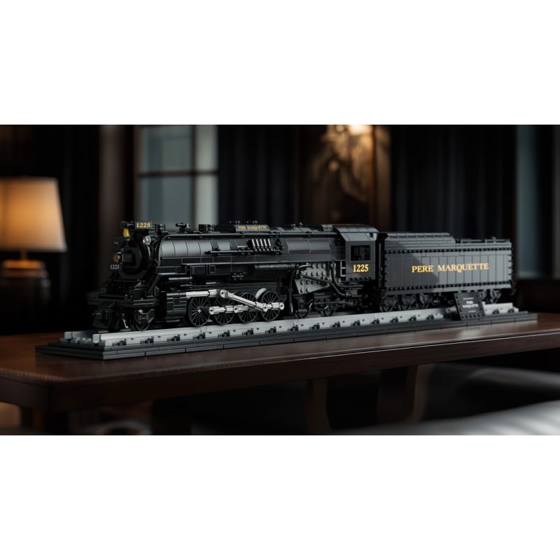 Nifeliz NF10323 Pere Marquette Xếp hình lắp ráp ghép mô hình Polar Express Pere Marquette 1225