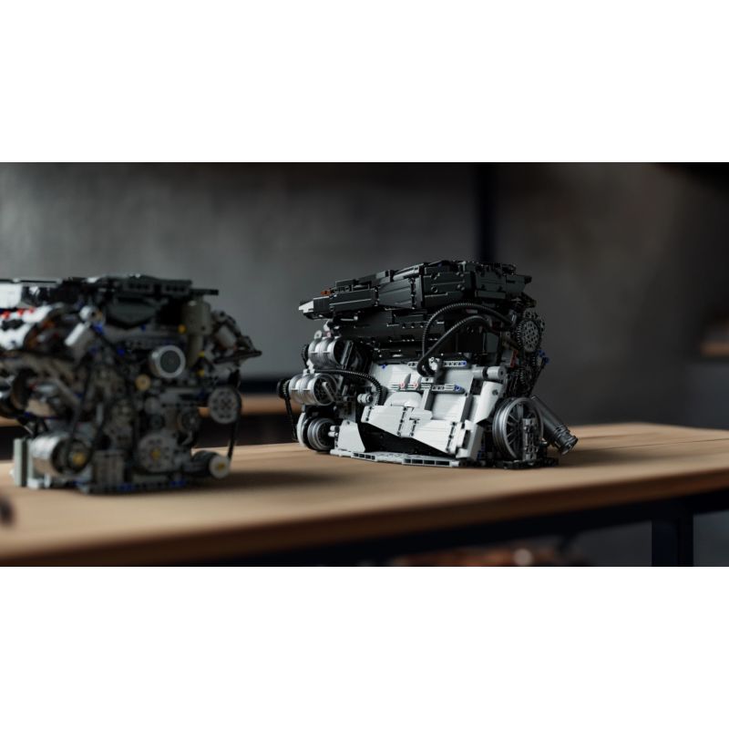 Nifeliz NF10316 L6 Engine Xếp hình lắp ráp ghép mô hình Động cơ 6 xi-lanh thẳng hàng