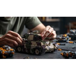 Nifeliz NF10315 King Tiger Tank Xếp hình lắp ráp ghép mô hình Xe tăng hạng nặng King Tiger
