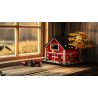 Nifeliz NF10314 Red Barn Xếp hình lắp ráp ghép mô hình chuồng đỏ