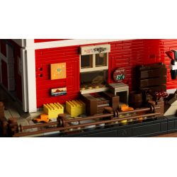 Nifeliz NF10314 Red Barn Xếp hình lắp ráp ghép mô hình chuồng đỏ