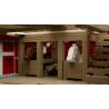 Nifeliz NF10314 Red Barn Xếp hình lắp ráp ghép mô hình chuồng đỏ