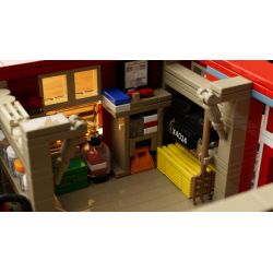 Nifeliz NF10314 Red Barn Xếp hình lắp ráp ghép mô hình chuồng đỏ