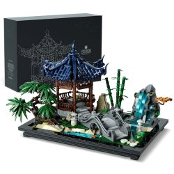Nifeliz NF10311 Chinese Garden Xếp hình lắp ráp ghép mô hình vườn Trung Quốc