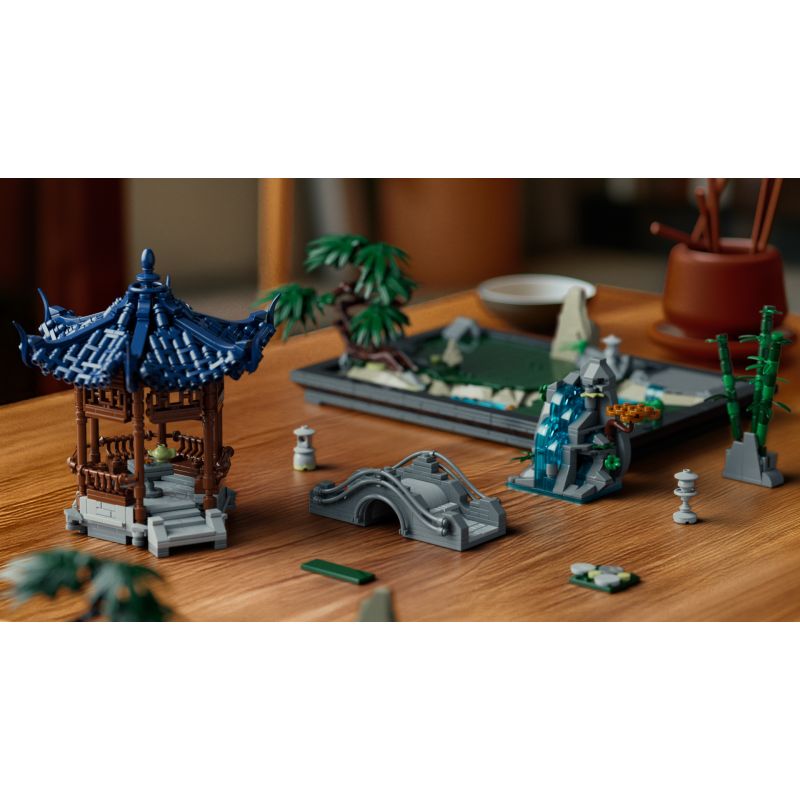 Nifeliz NF10311 Chinese Garden Xếp hình lắp ráp ghép mô hình vườn Trung Quốc