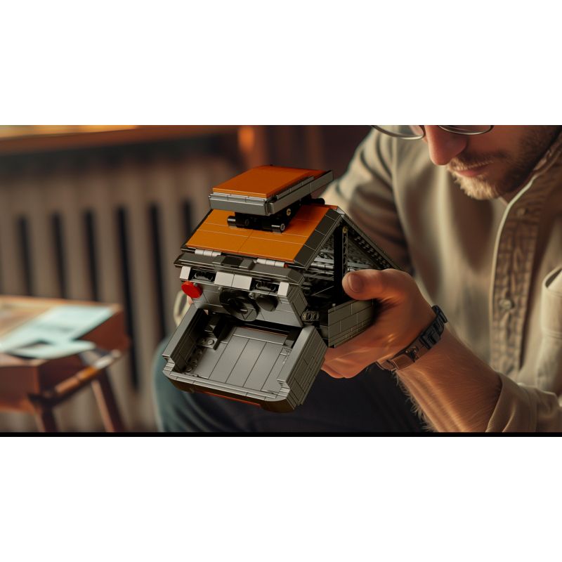 Nifeliz NF10303 Plexoid BX-70 Camera Xếp hình lắp ráp ghép mô hình Máy ảnh cổ điển Polaroid Plexoid BX-70