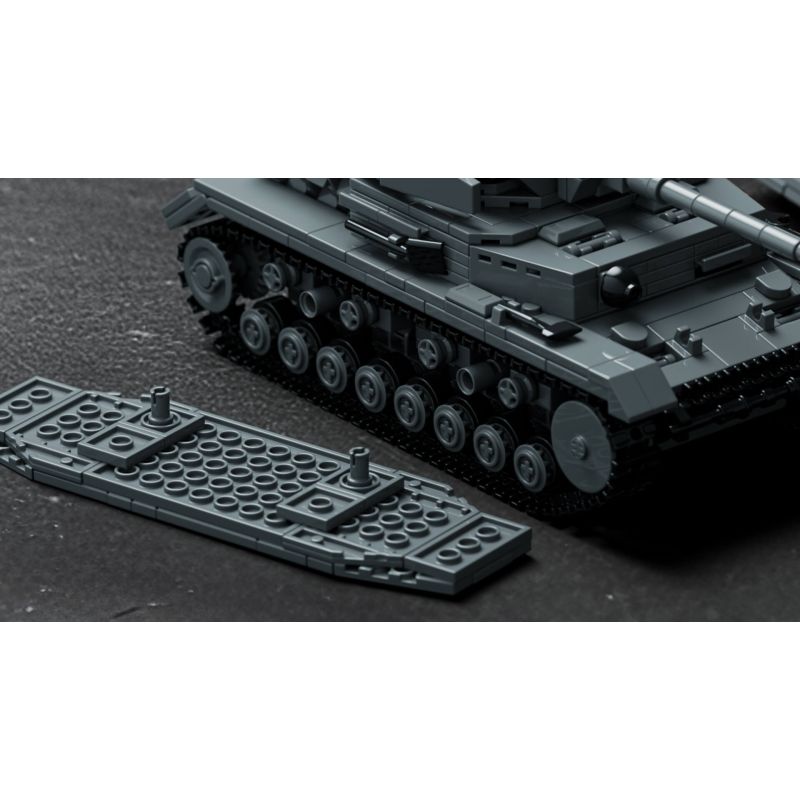 Nifeliz NF10312 Panzer IV G Military Tank Xếp hình lắp ráp ghép mô hình Xe tăng IV của Đức