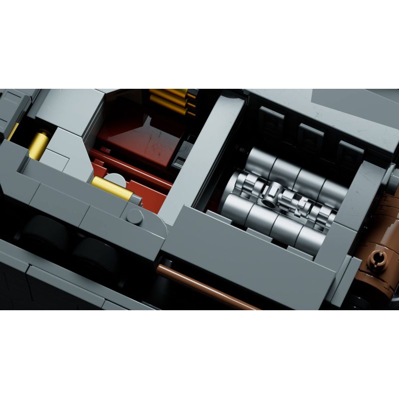 Nifeliz NF10312 Panzer IV G Military Tank Xếp hình lắp ráp ghép mô hình Xe tăng IV của Đức