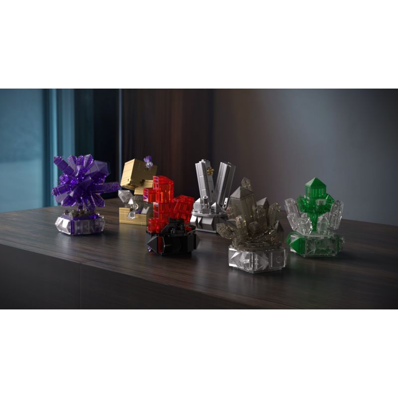 Nifeliz NF10306 Geology Rock Xếp hình lắp ráp ghép mô hình Bộ sưu tập quặng