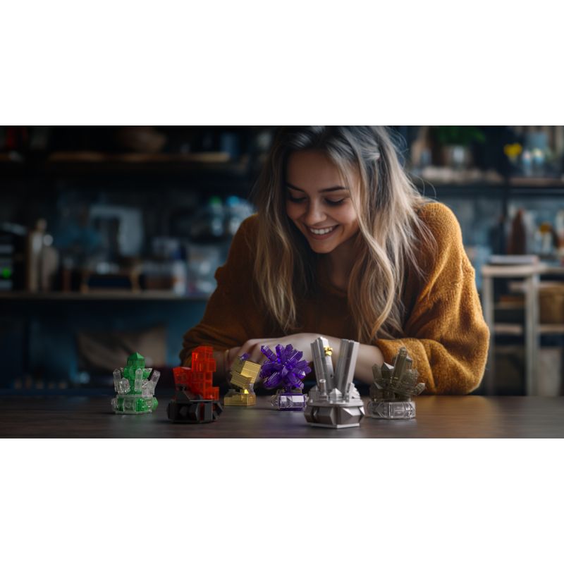 Nifeliz NF10306 Geology Rock Xếp hình lắp ráp ghép mô hình Bộ sưu tập quặng