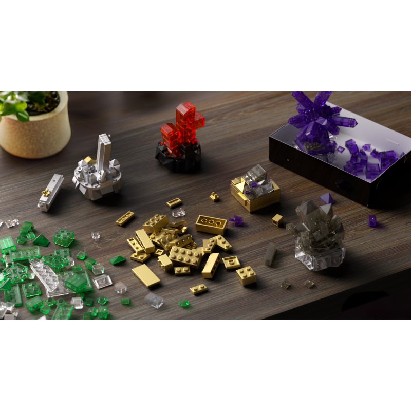 Nifeliz NF10306 Geology Rock Xếp hình lắp ráp ghép mô hình Bộ sưu tập quặng