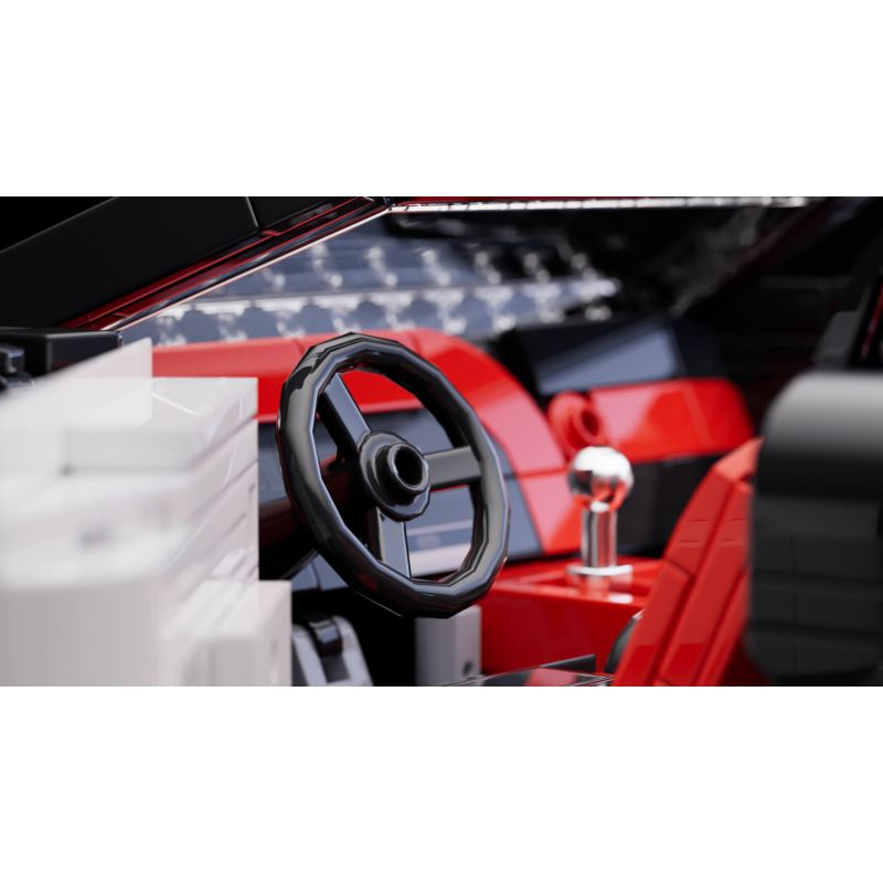 Nifeliz NF10257 Police Model Car Xếp hình lắp ráp ghép mô hình xe cảnh sát